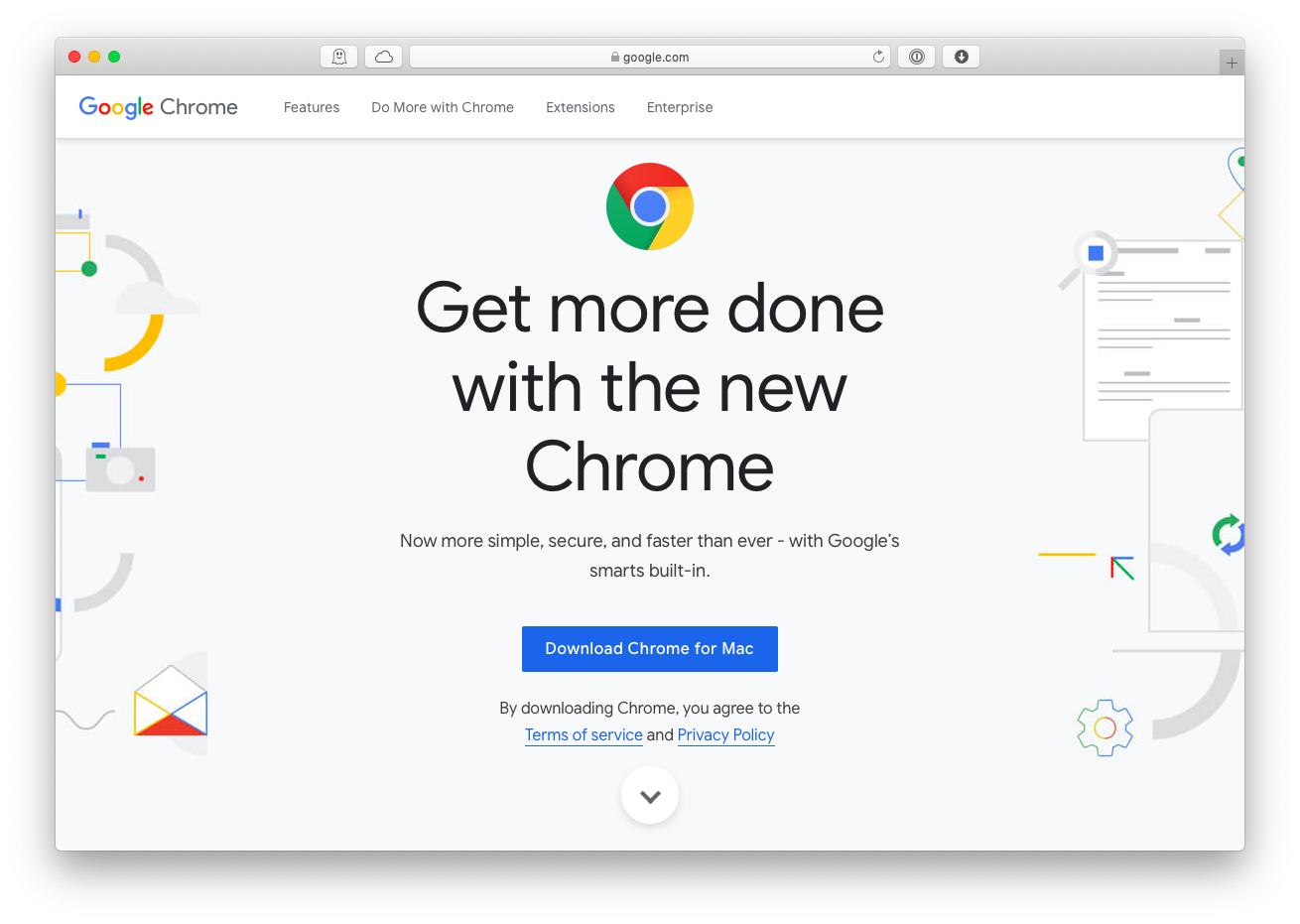 latest version of chrome browser for mac