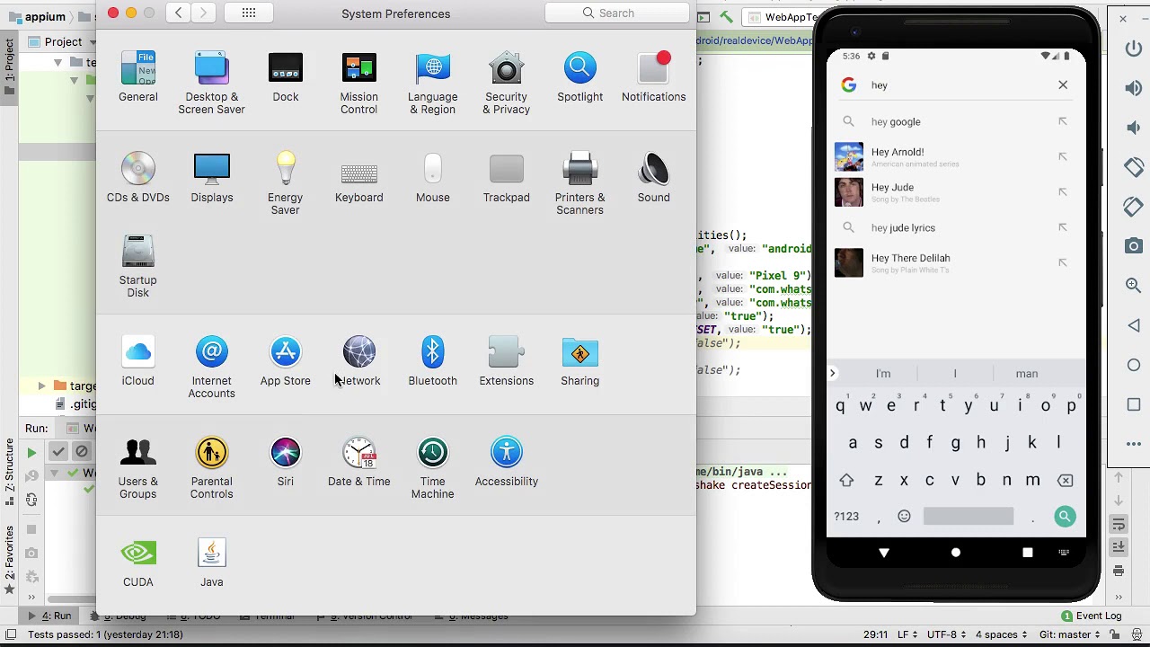 mac android studio emulator network